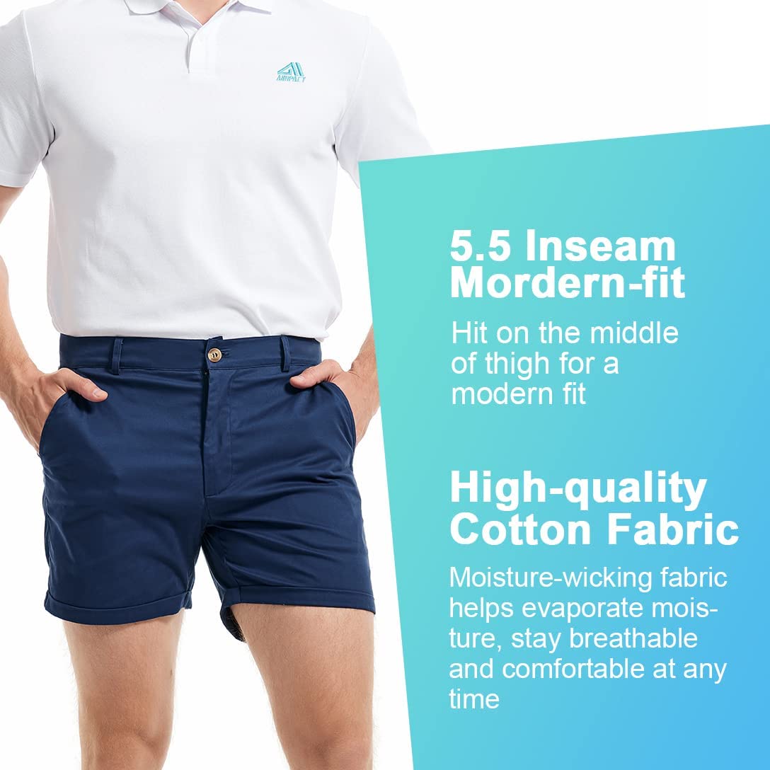 Shorts Chino Slim - AIMPACT erkek yaz Slim-fit 5 