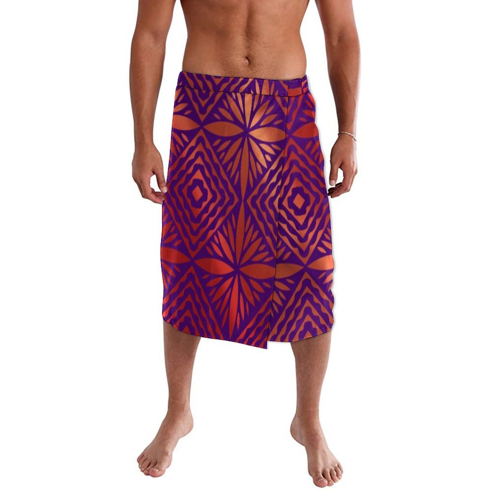 Sarong Men Wrap - Yeni Polinezya Samoa Fiji Plaj Etekli