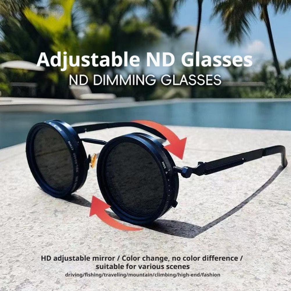 Sunglasses Aviator Polarized - Ayarlanabilir ND Polarize Güneş Gözlüğü -