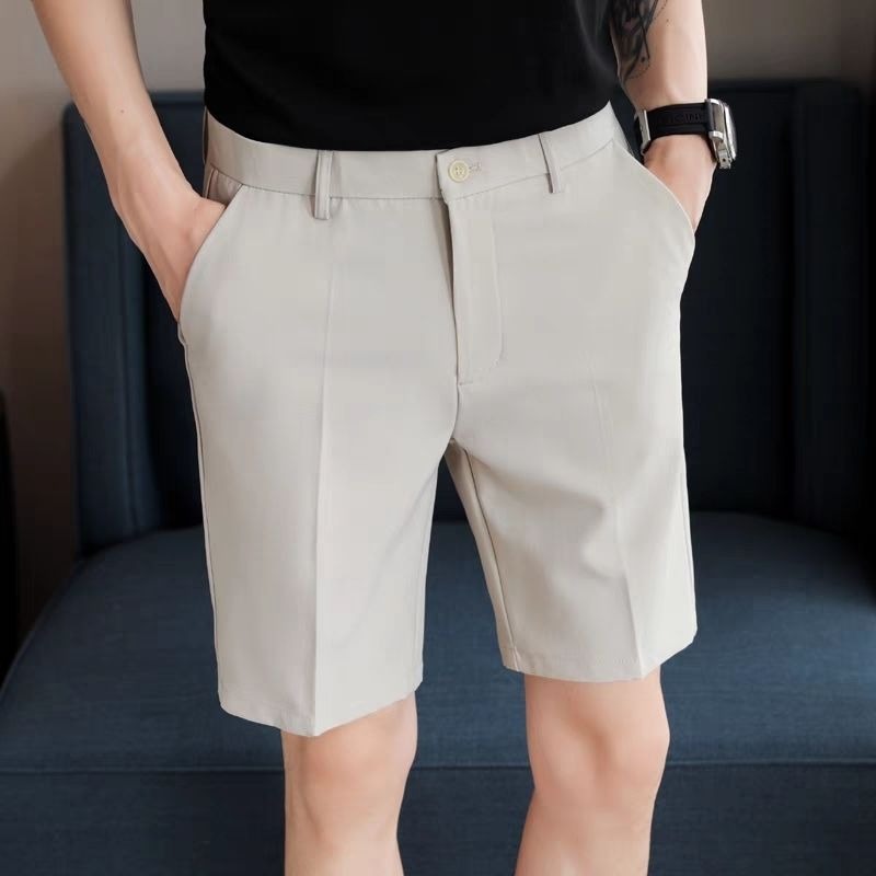 Shorts Chino Slim - Erkek Slim Fit Takım Elbise Şortu
