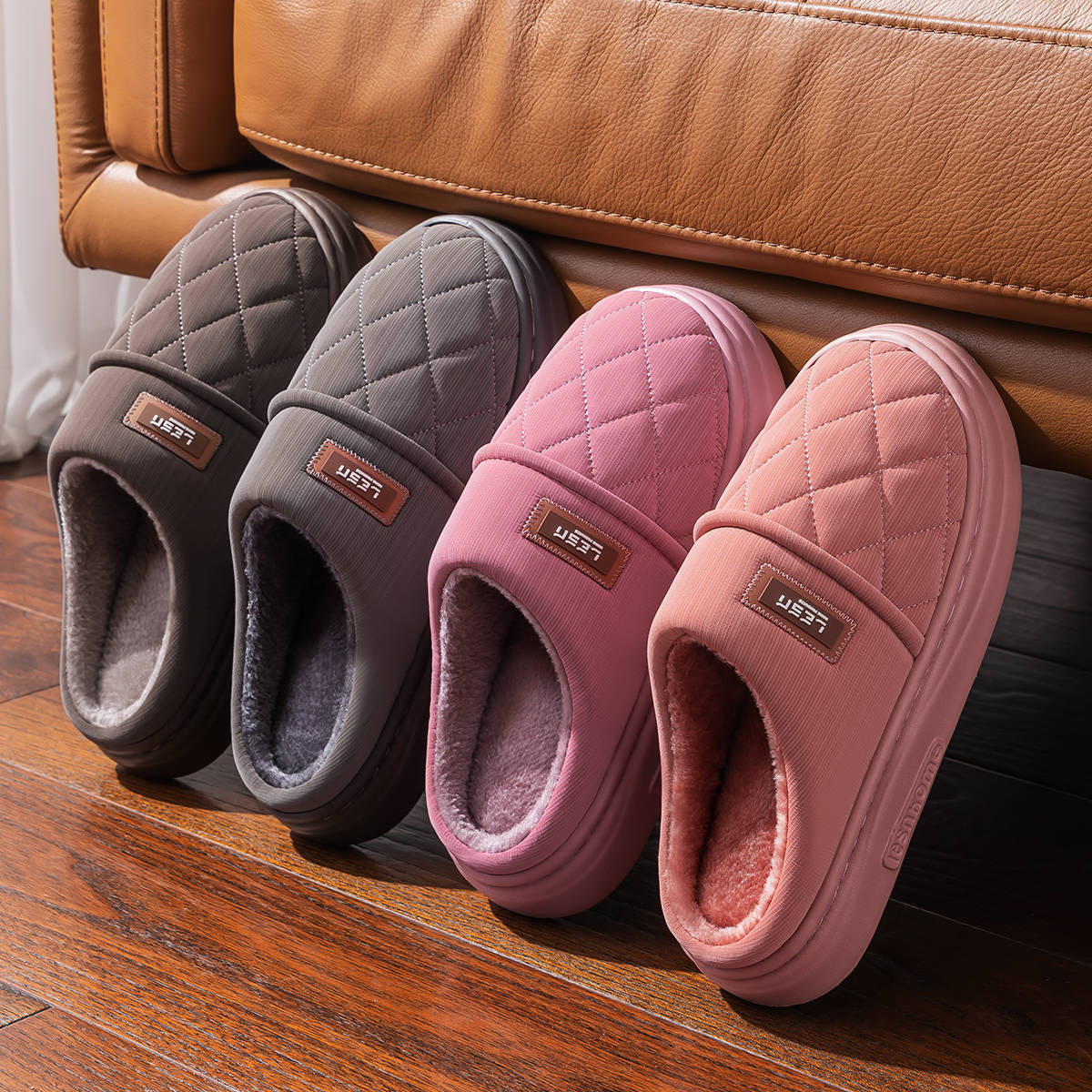Kışlık Sıcak Terlik Kadın Erke - Flip Flop Leather Men incelemesi ve fiyatı
