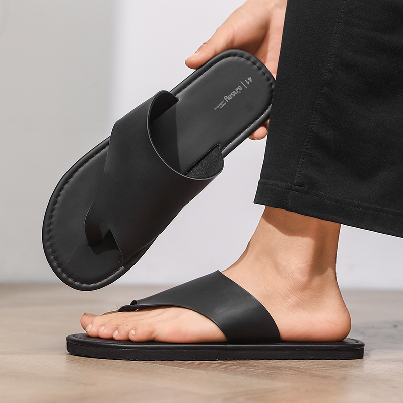 Yüksek Kaliteli Erkek Terlik M - Flip Flop Leather Men incelemesi ve fiyatı