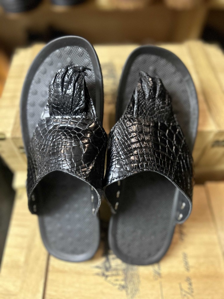 Yazlık Ayakkabılar Hakiki Deri - Flip Flop Leather Men incelemesi ve fiyatı