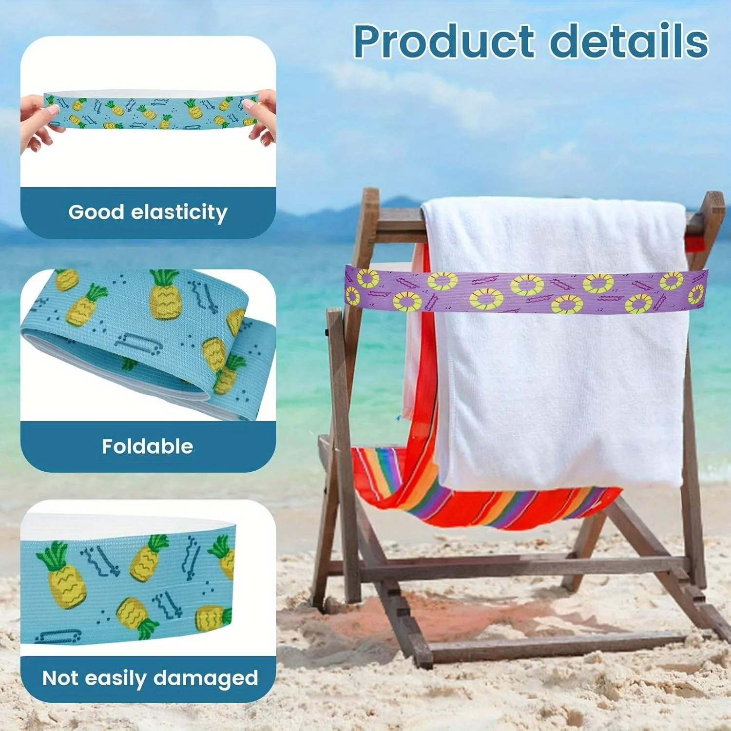 5 adet büyük havlu bantları pl - Beach Towel Large incelemesi ve fiyatı