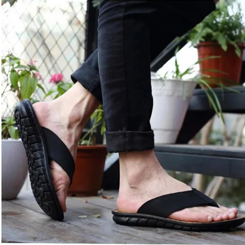 Roma Retro Erkek Terliği Düz R - Flip Flop Leather Men incelemesi ve fiyatı