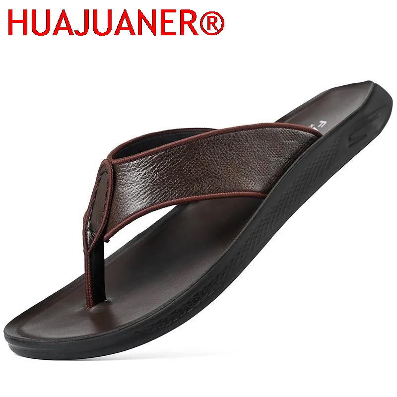 Günlük Dış Mekan Erkek Sandale - Flip Flop Leather Men incelemesi ve fiyatı