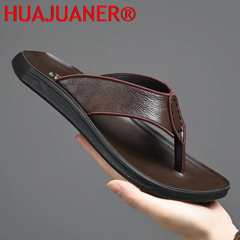 Günlük Dış Mekan Erkek Sandale - Flip Flop Leather Men incelemesi ve fiyatı