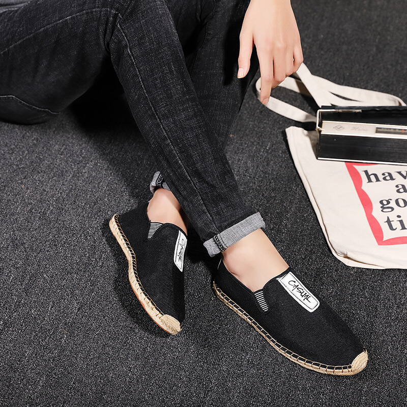 Keten Erkek Günlük Ayakkabılar - Espadrille Slip On incelemesi ve fiyatı